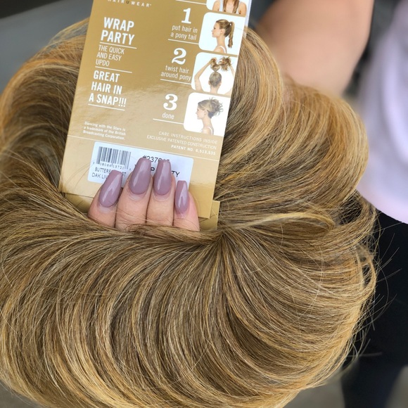 Hair piece wrap it scrunchie main image 5